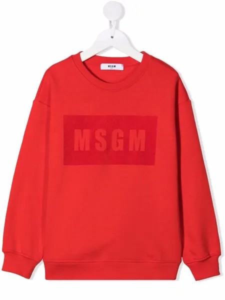 MSGM Kids толстовка с логотипом