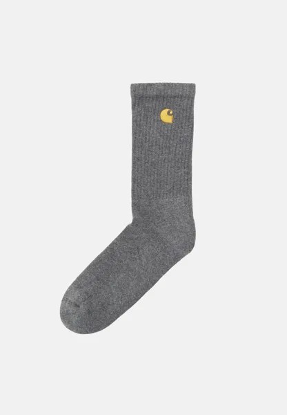 Носки Chase Unisex Carhartt WIP, цвет dark grey heather/gold-coloured