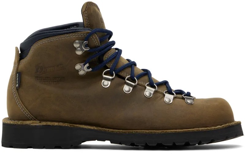 Ботинки цвета хаки Mountain Pass Danner, цвет Gunmetal