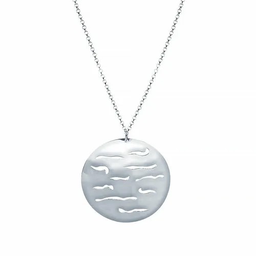 Колье ELEMENT47, серебро, 925 проба, длина 45 см.