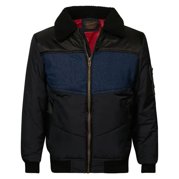 Куртка Petrol Industries Padded Bomber, синий