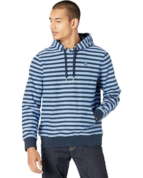 Худи Psycho Bunny Sheffield Stripe, темно-синий