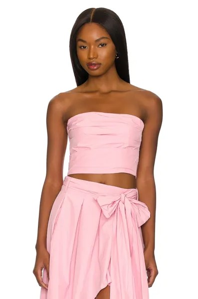 Топ Amanda Uprichard x REVOLVE Strapless Lana, цвет Blush