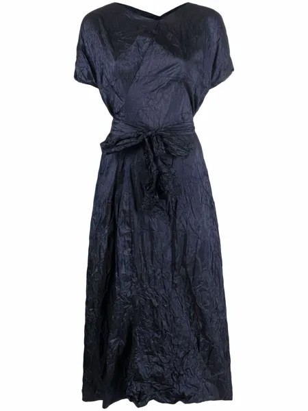 Daniela Gregis tied-waist midi dress