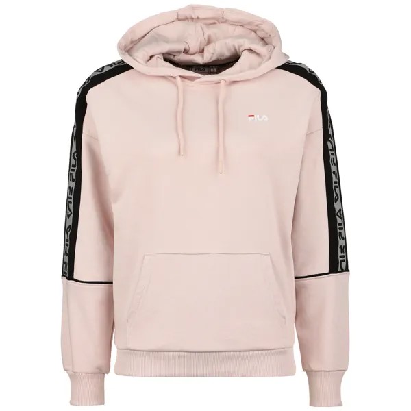 Толстовка Fila Kapuzenpullover Bianco Reflective Taped, розовый/черный