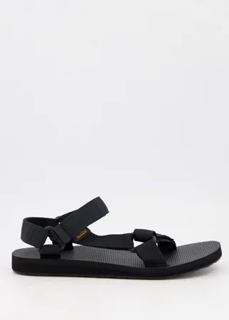 Черные сандалии Teva Original Universal-Черный цвет