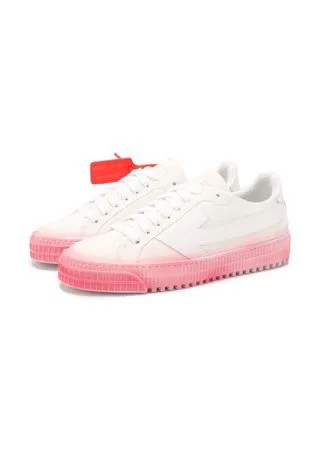 Кожаные кеды Arrow Off-White