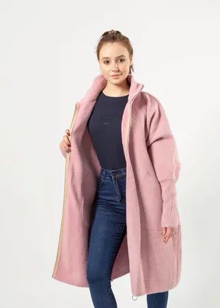 Пальто женское STOLNIK 9718 (L-XL, Розовый)