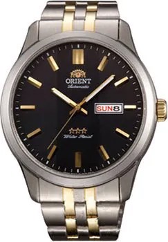 Японские наручные  мужские часы Orient AB0B008B. Коллекция Three Star