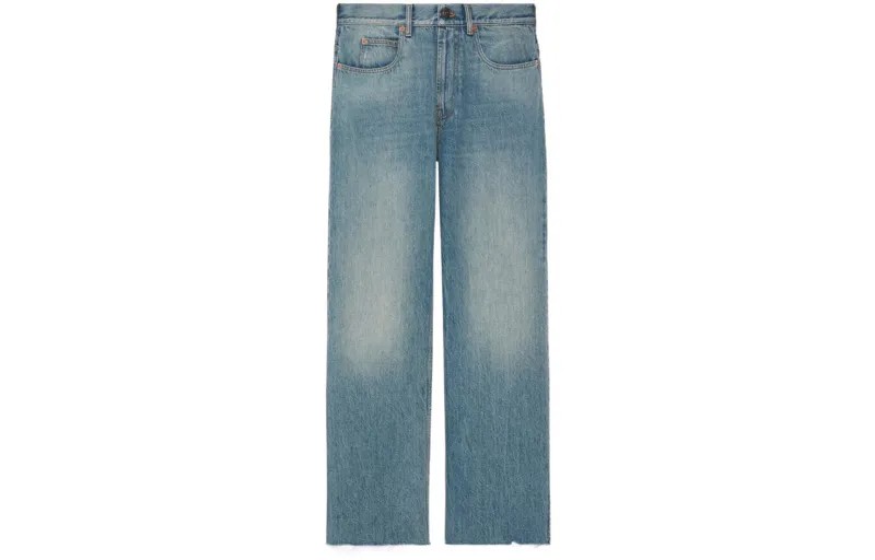 Мужские джинсы GUCCI, цвет Blue