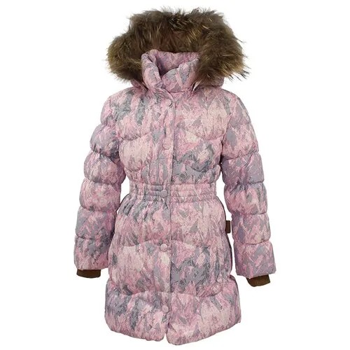 Пальто-пуховик Huppa Grace 17930055-73203 73203, light pink pattern, размер 110