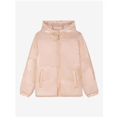 Куртка для девочки, COCCODRILLO, размер 104, цвет пудровый розовый