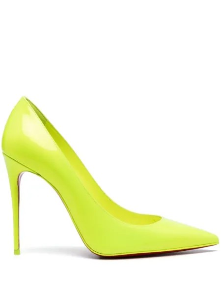 Christian Louboutin туфли на высоком каблуке, желтый