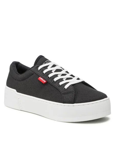 Кроссовки из ткани Levi's, черный