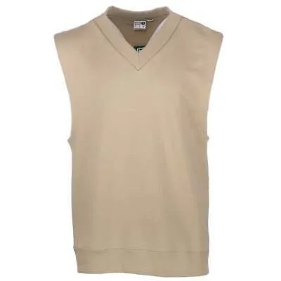 Puma Tailored VNeck Pullover Vest Mens Size L Повседневная спортивная верхняя одежда 536585-