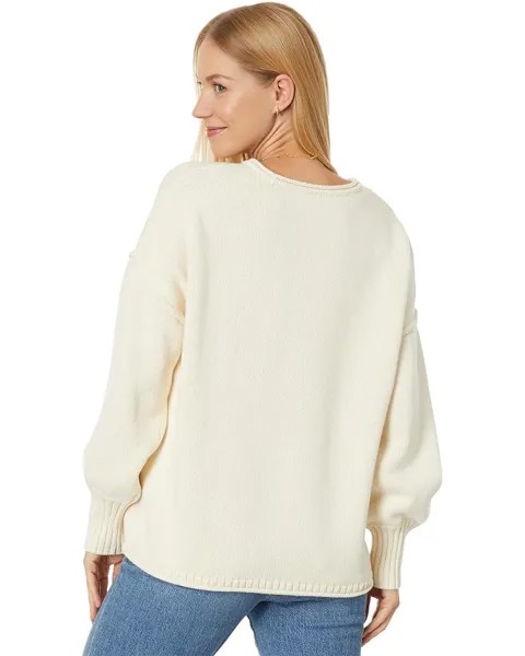 Свитер Madewell Conway Pullover Sweater, цвет Antique Cream