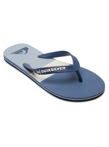 Шлепанцы мужские Quiksilver AQYL101201-BYJ2 голубые 45 EU