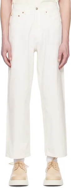 Белые джинсы с пятью карманами LE17SEPTEMBRE