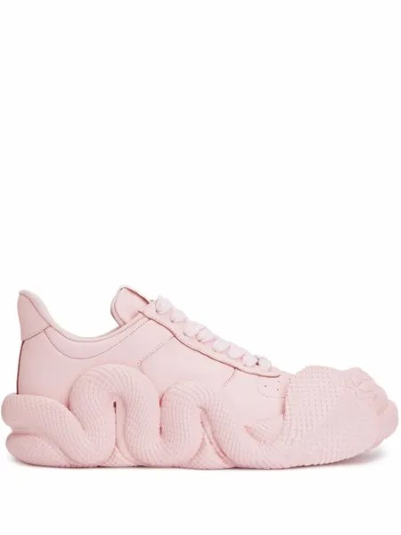 Giuseppe Zanotti кроссовки Cobras, розовый