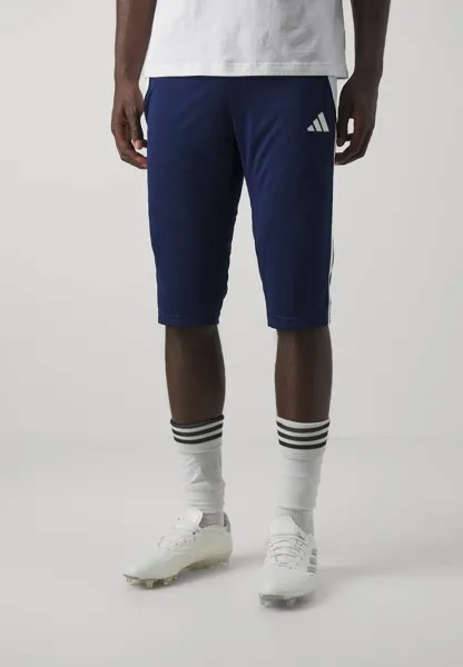 Спортивные брюки 3/4 TIRO24 adidas Performance, цвет team navy blue/white