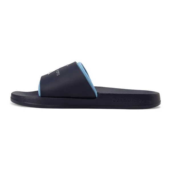 Мужские шлепанцы Calvin Klein, 02I - Deep Ocean Blue
