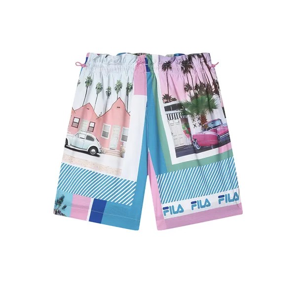 FILA Женские повседневные шорты, цвет Allover Print
