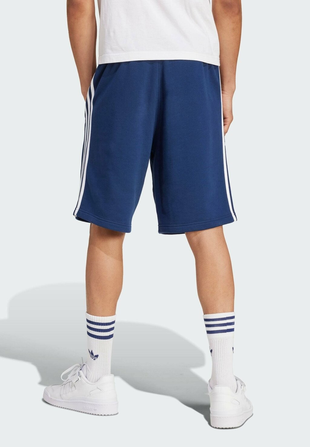 Спортивные брюки ADICOLOR 3-STRIPES adidas, темно-синий