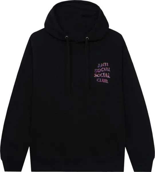 Худи Anti Social Social Club Layer Lock Hoodie 'Black', черный