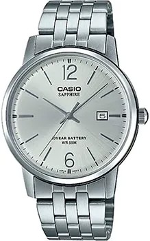 Японские наручные  мужские часы Casio MTS-110D-7A. Коллекция Analog