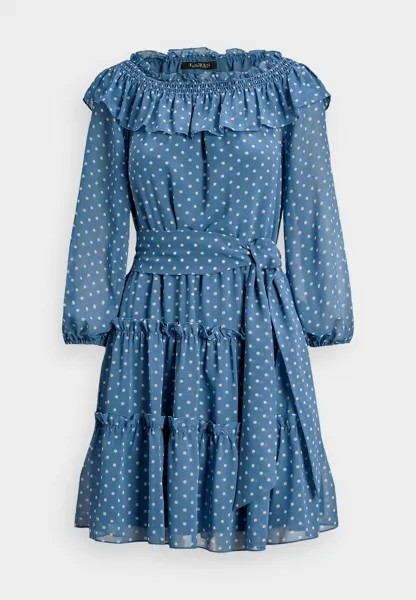 Повседневное платье CHARABEIL LONG SLEEVE DAY DRESS Ralph Lauren, кремовый