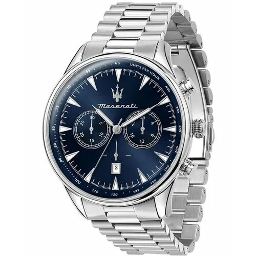 Наручные часы Maserati R8873646005, синий, серебряный