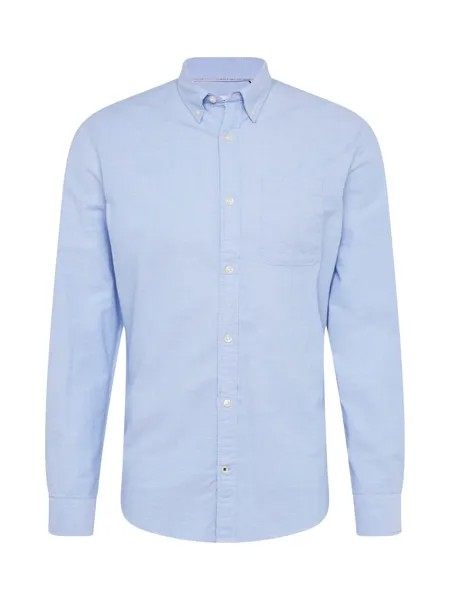 Рубашка узкого кроя на пуговицах JACK & JONES Oxford, светло-синий