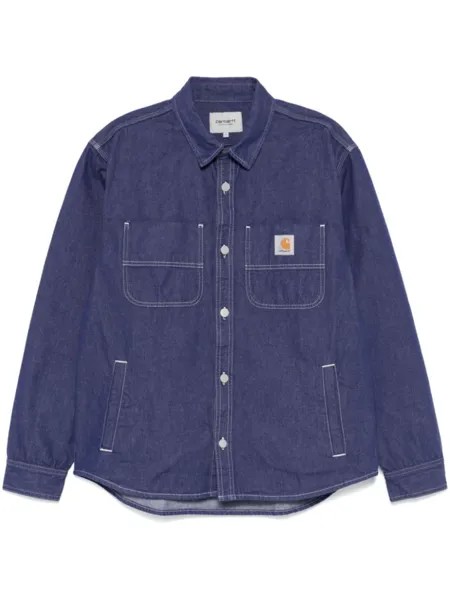 Carhartt WIP гленн рубашка куртка, синий