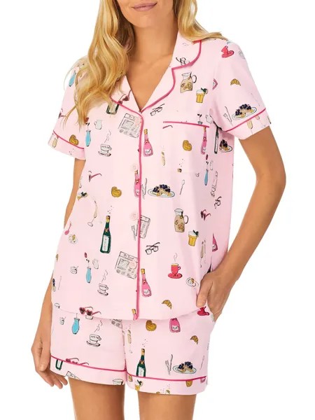 Пижамный комплект из 2 предметов Let's Do Brunch BedHead Pajamas