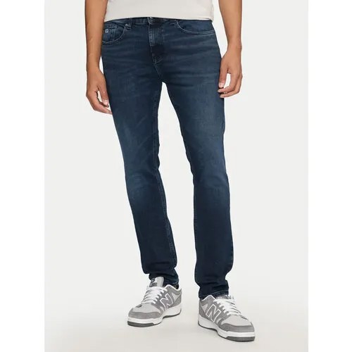 Джинсы зауженные Tommy Jeans, размер 32/32, темно-синий