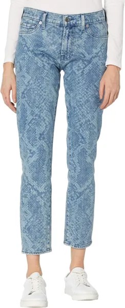 Джинсы 7 For All Mankind Ankle Skinny Laser Snake in Reed Coated, цвет Reed Coated