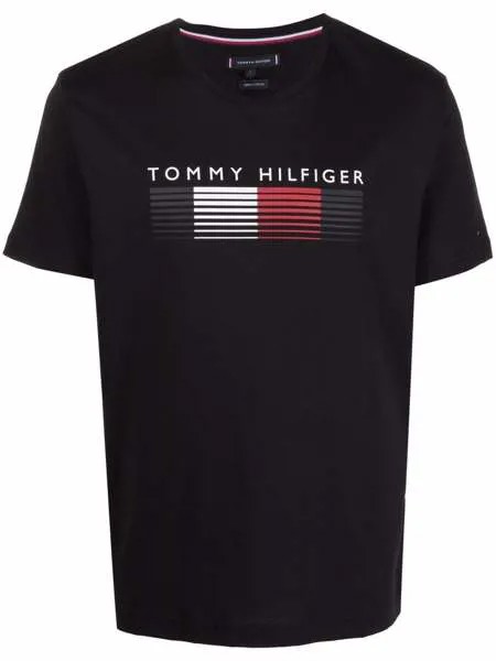 Tommy Hilfiger футболка из органического хлопка с логотипом