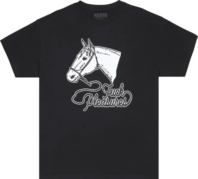 Футболка Pleasures Pony T-Shirt 'Black', черный