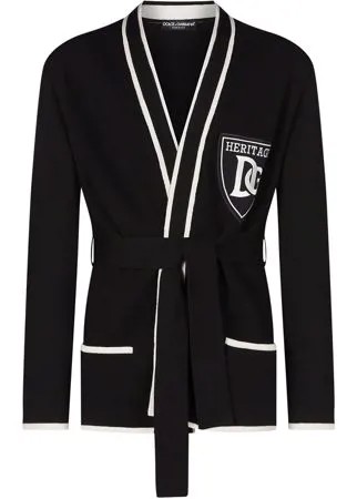 Dolce & Gabbana кашемировый кардиган с завязками