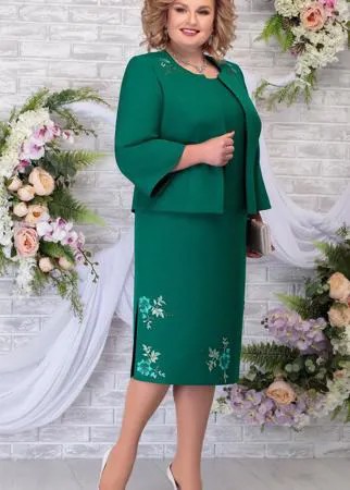 Костюм Ninele-2243/3 В цвете: Зеленый; Размеры: 56,58,60,62,54