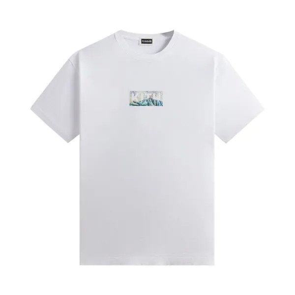 Футболка Kith For Columbia Lake Tahoe Classic Logo Tee, белый