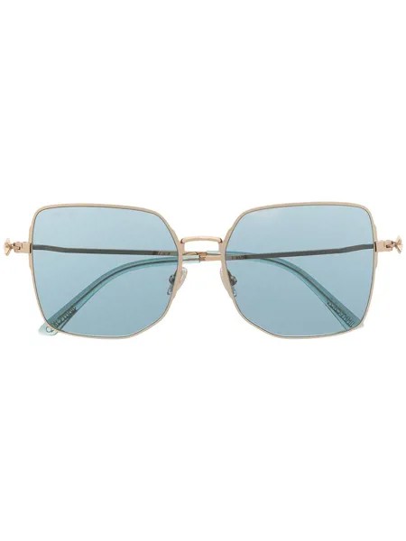 Jimmy Choo Eyewear солнцезащитные очки в массивной оправе