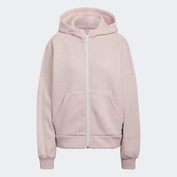 Толстовка Adidas Sportswear Studio Lounge Fleece, светло-розовый