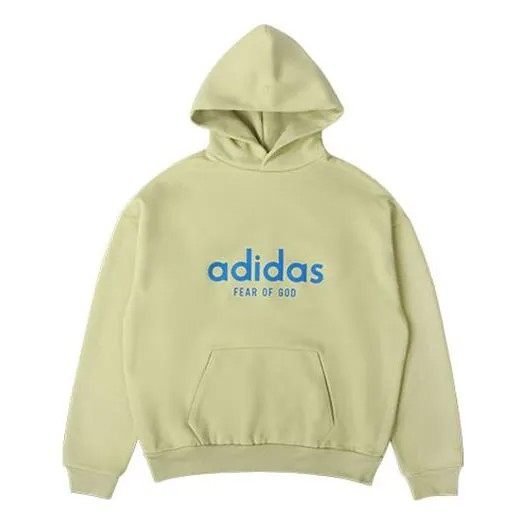 Толстовка Men's adidas x Fear of God Crossover Alphabet Long Sleeves Autumn Green, зеленый