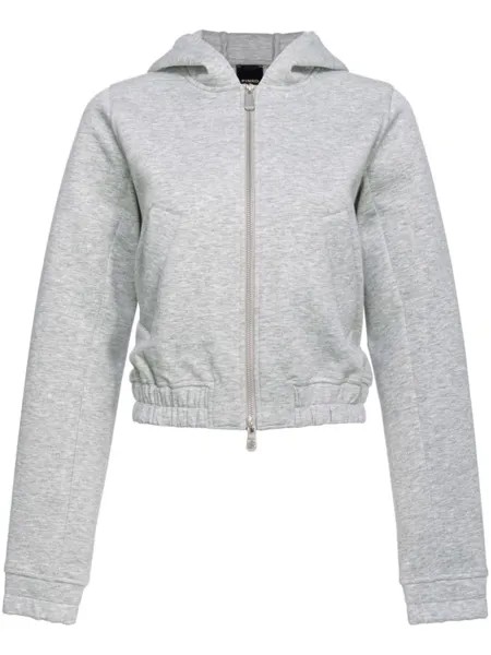 PINKO худи Birillo из джерси, серый