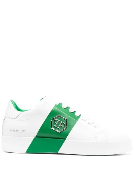 Philipp Plein кеды Hexagon, белый