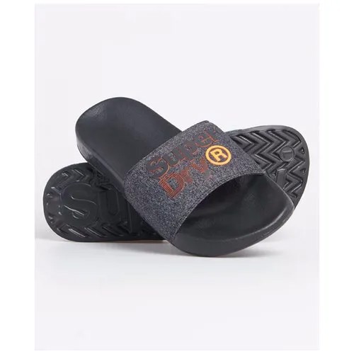Шлепанцы Superdry SUPERDRY LINEMAN POOL SLIDE, Цвет Черный, Размер XL