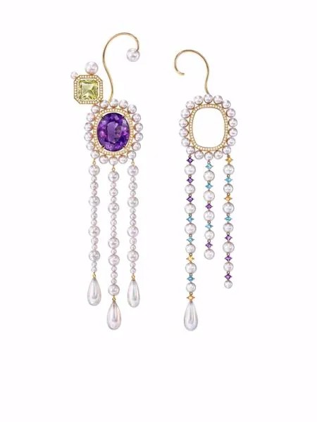 TASAKI серьги Ore из желтого золота с жемчугом