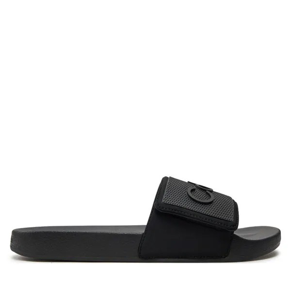 Шлепанцы Calvin Klein Adj Pool Slide Tpu HM0HM01437 Ck Black BEH, черный