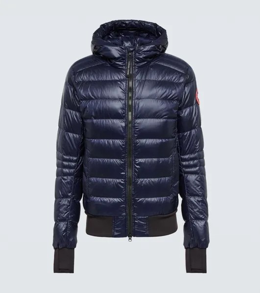 Пуховик крофтон Canada Goose, синий